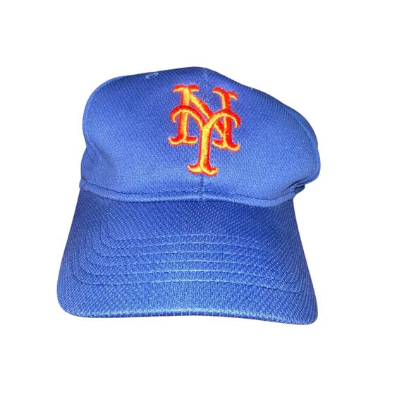 Youth NY Mets baseball cap adjustable back, official team MLB brand OSFM - Picture 1 of 5